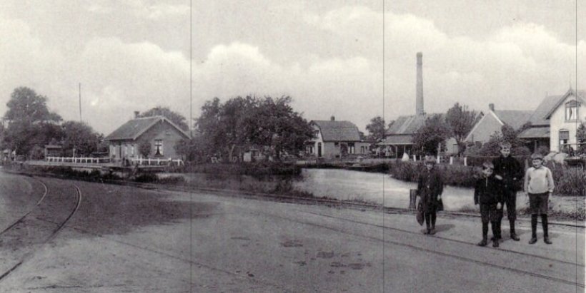 Foto zuivelfabriek Slagharen