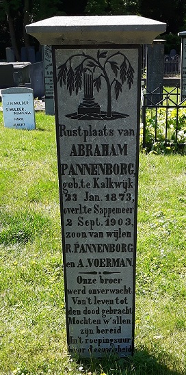 grafsteen Abraham Pannenborg
