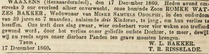 18601224 LC ovl Romke Watzes Bakker