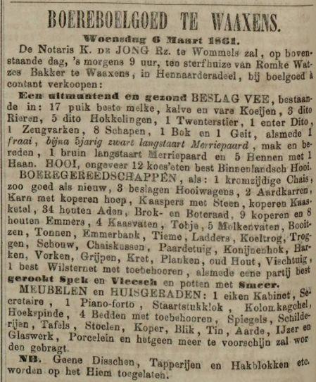 18610215 LC Boereboelgoed Romke Watzes Bakker