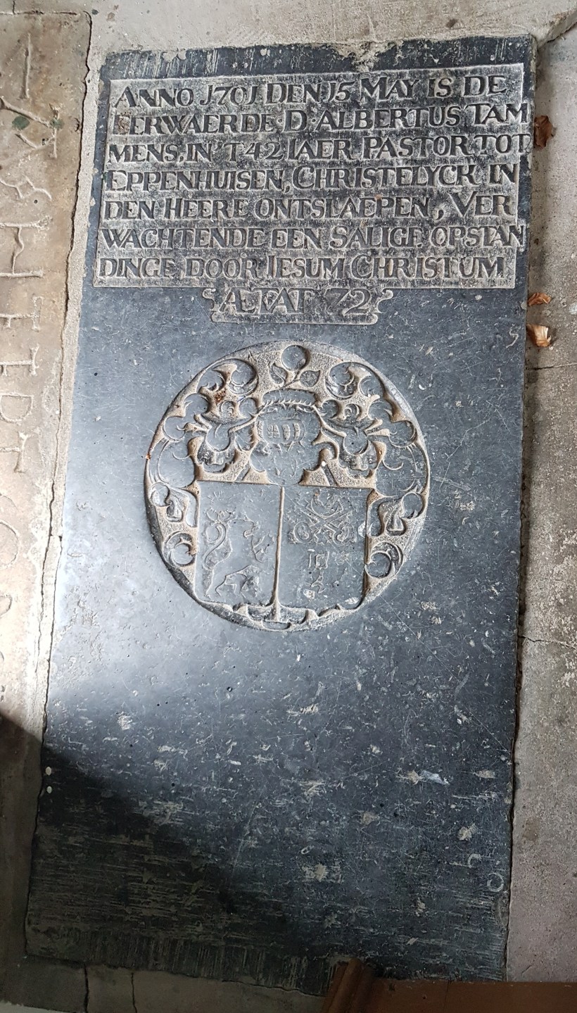 Grafsteen Albertus Tammens